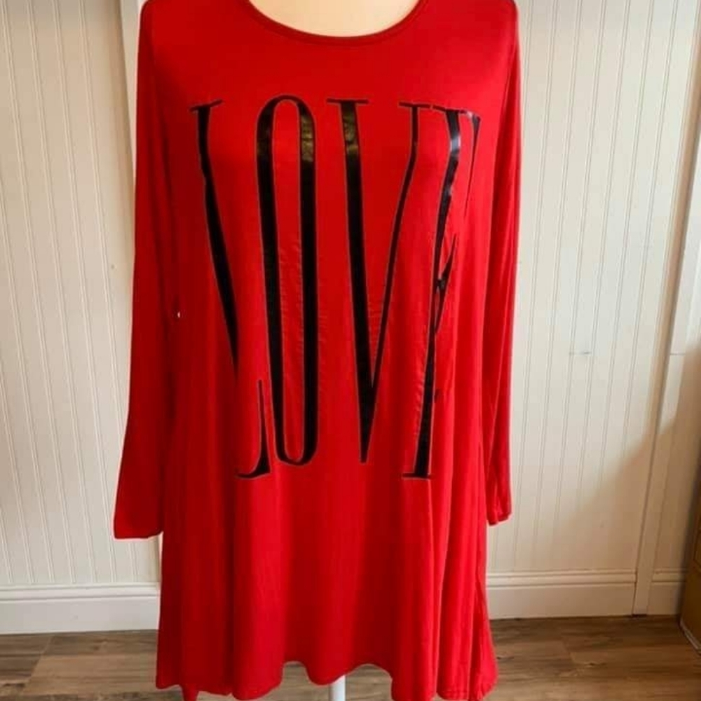 Red Love dress